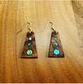 Koa abalone inlays
